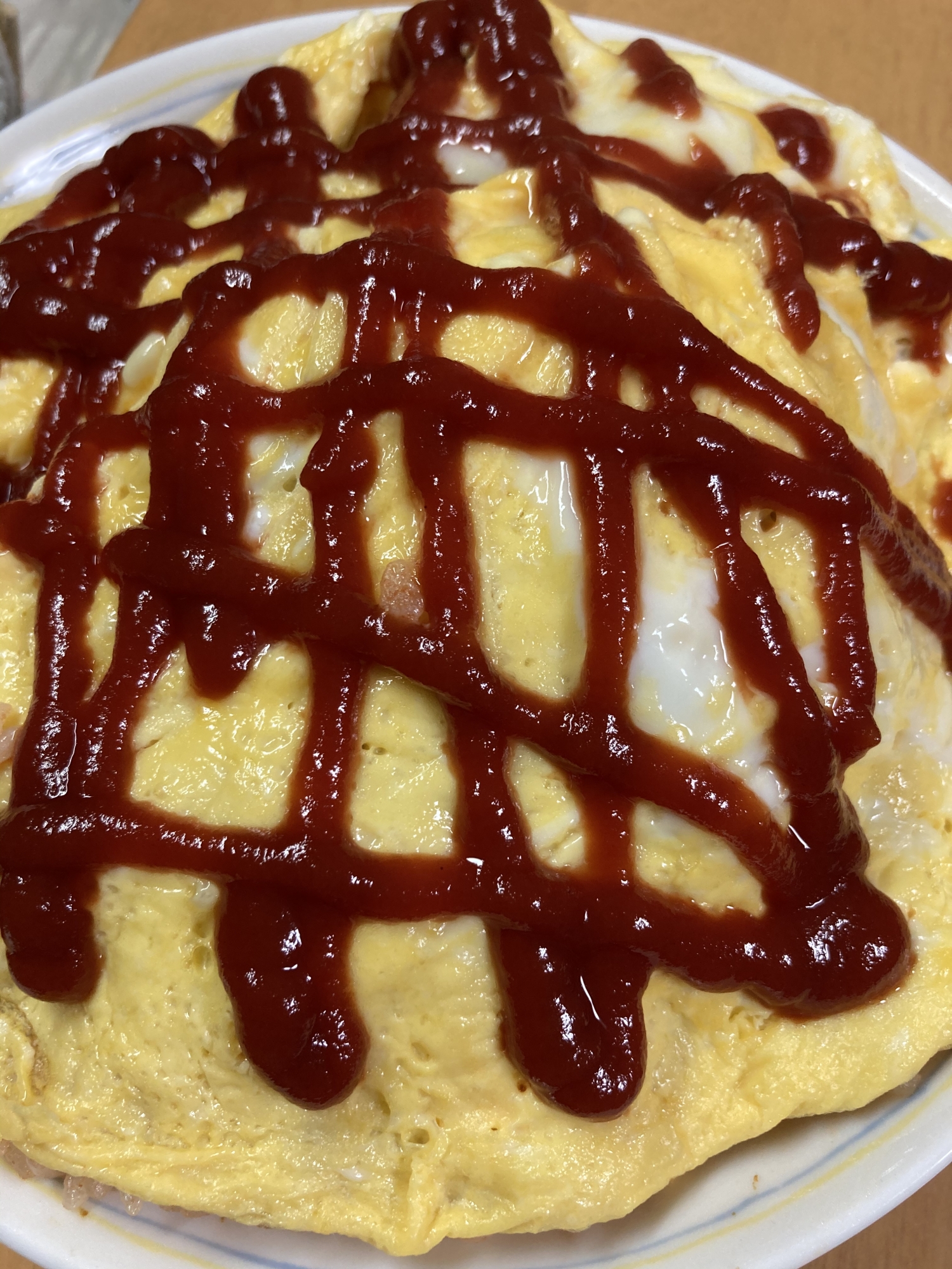 ケチャップオムライス