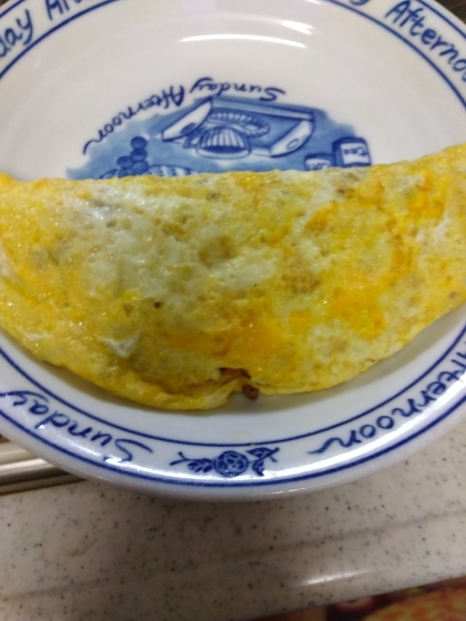 ボリュームたっぷり♪ポテトミートオムレツ♪