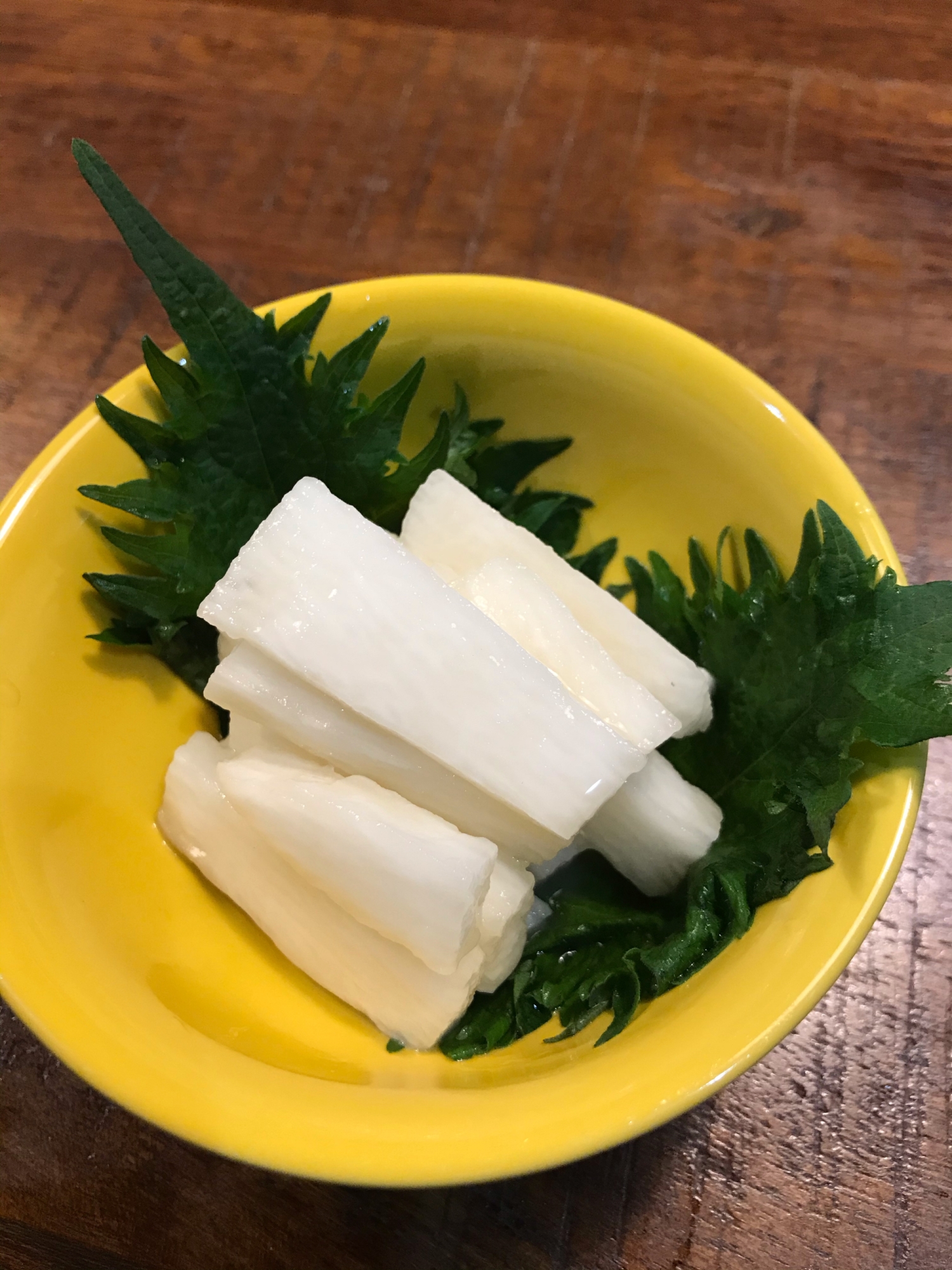 ＊お家居酒屋メニュー＊長芋のワサビ漬け