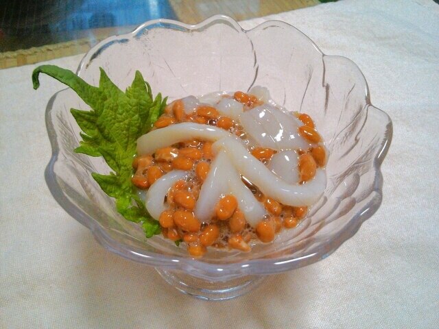 混ぜるだけおつまみ♪いか納豆♡ レシピ・作り方 by *kuuuma* - 楽天レシピ