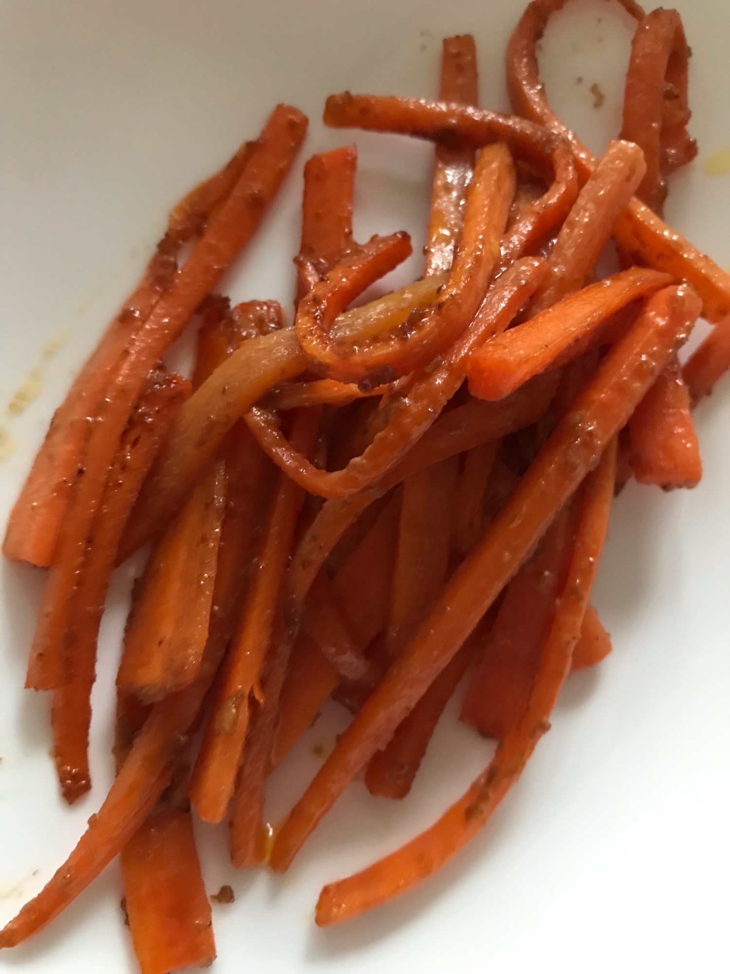 ☆ゴマだれ一つで簡単!ニンジンゴマだれ炒め☆