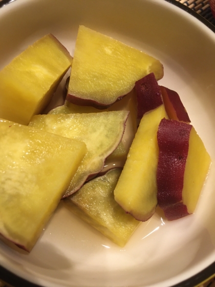 レモンの風味が美味しい！さつま芋のレモン煮♪