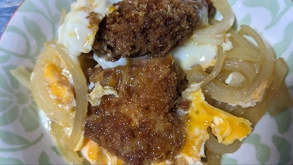 お惣菜の豚かつ de たまごとじカツ丼