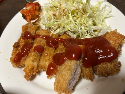 美味しく出来ました
ご馳走様でした