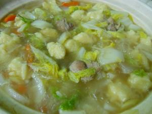 だし不要 子供も大好き すいとん鍋 レシピ 作り方 By ロータスフィールド 楽天レシピ