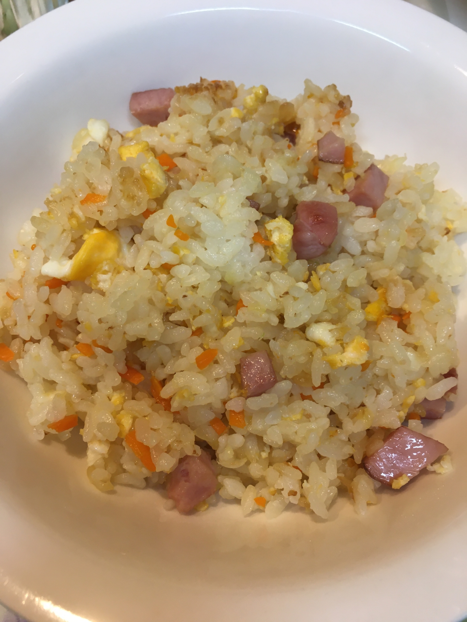 ☆厚切りベーコンと卵の洋風チャーハン☆