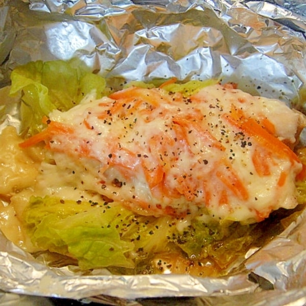 鶏むね肉のチーズホイル焼き レシピ 作り方 By Mint 楽天レシピ 鶏むね肉のチーズホイル焼き レシピ 作り方 By Mint 楽天レシピ