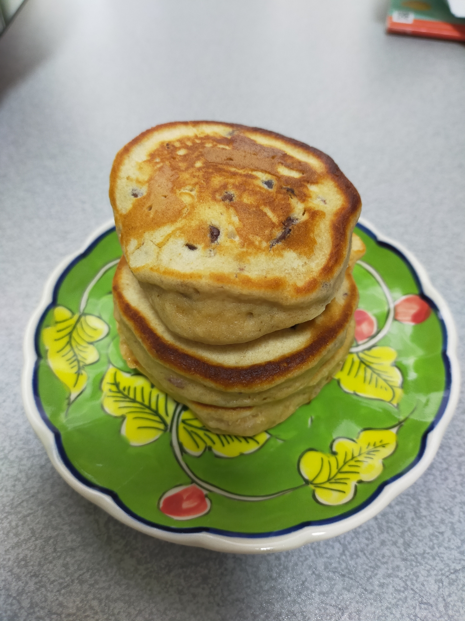 小豆きなこパンケーキ