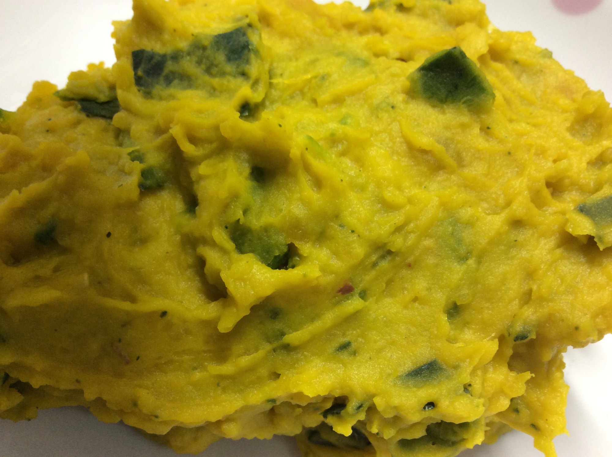 かぼちゃナッツ入りクリームチーズシロップサラダ