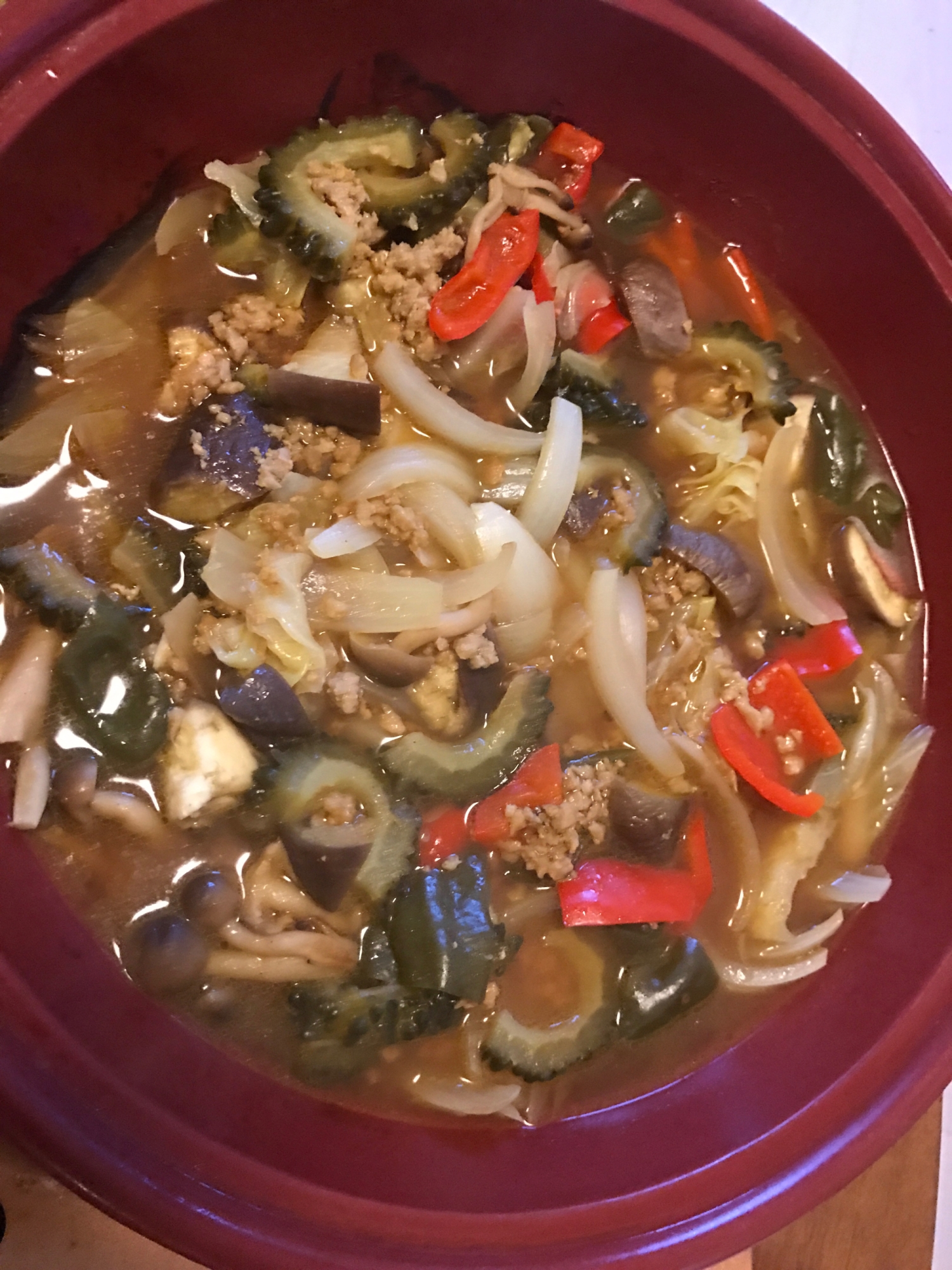〈カロリーオフ〉タジン鍋で蒸しカレー