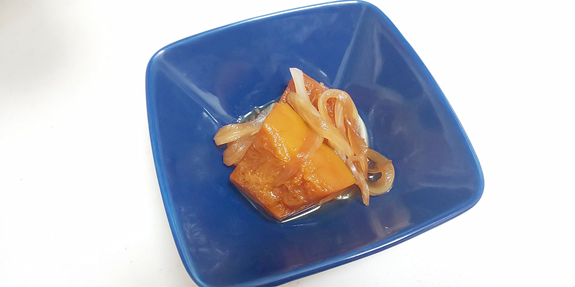 かぼちゃと玉ねぎの甘酢レンチン＋＋