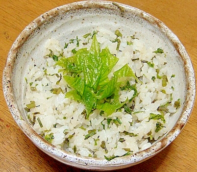 こしあぶら混ぜごはん