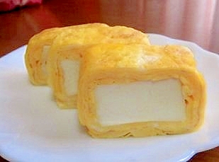 豆腐包みの卵焼き