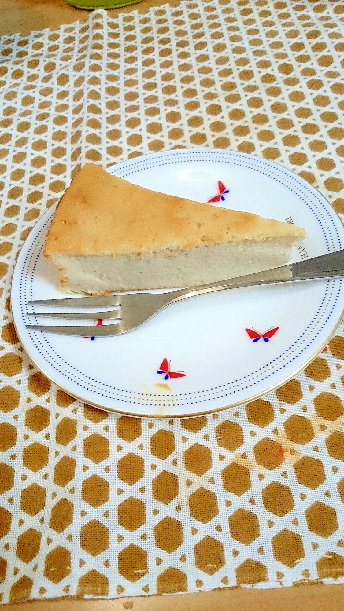 バナナチーズケーキ