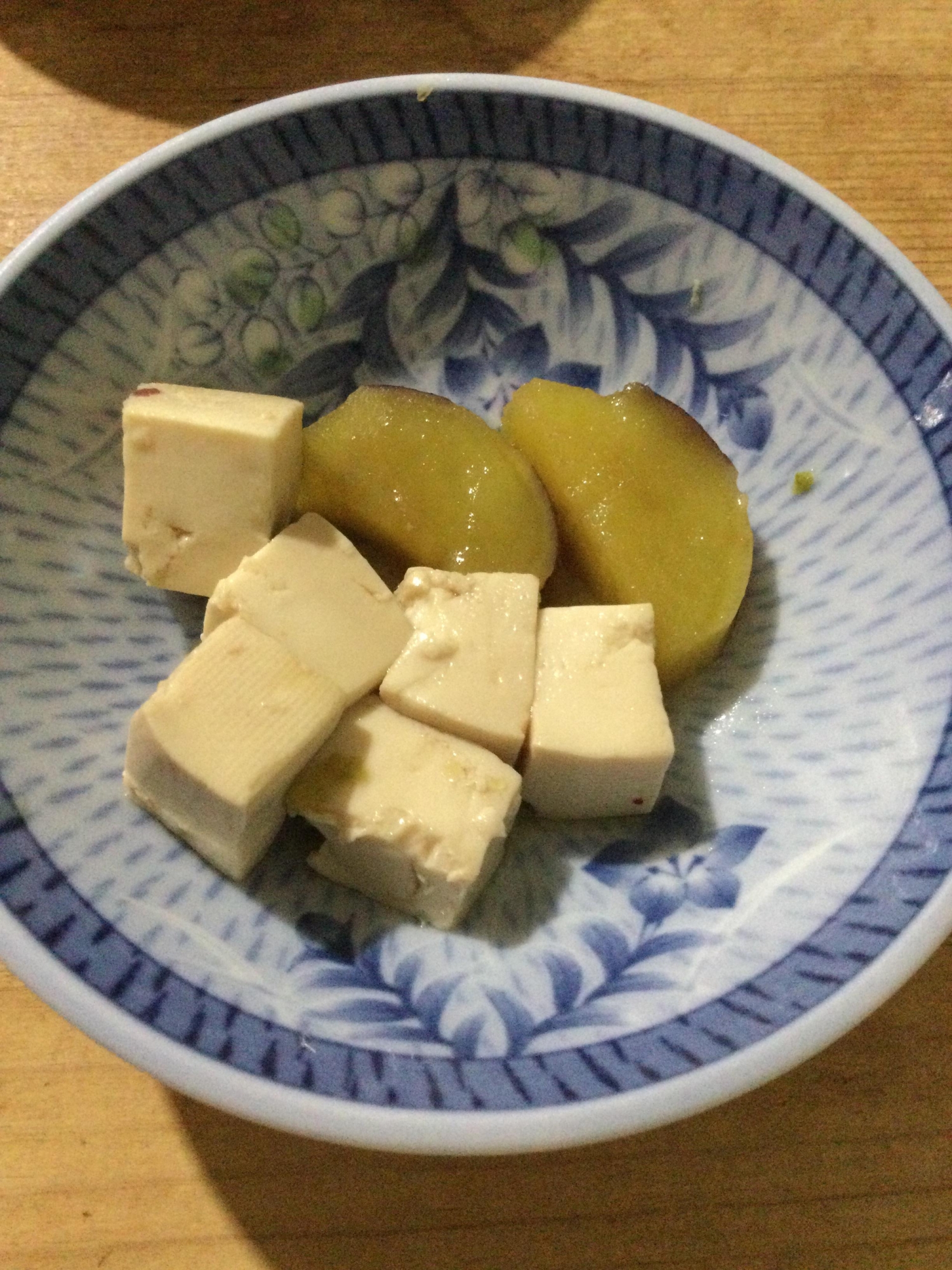豆腐とさつま芋の煮物♪