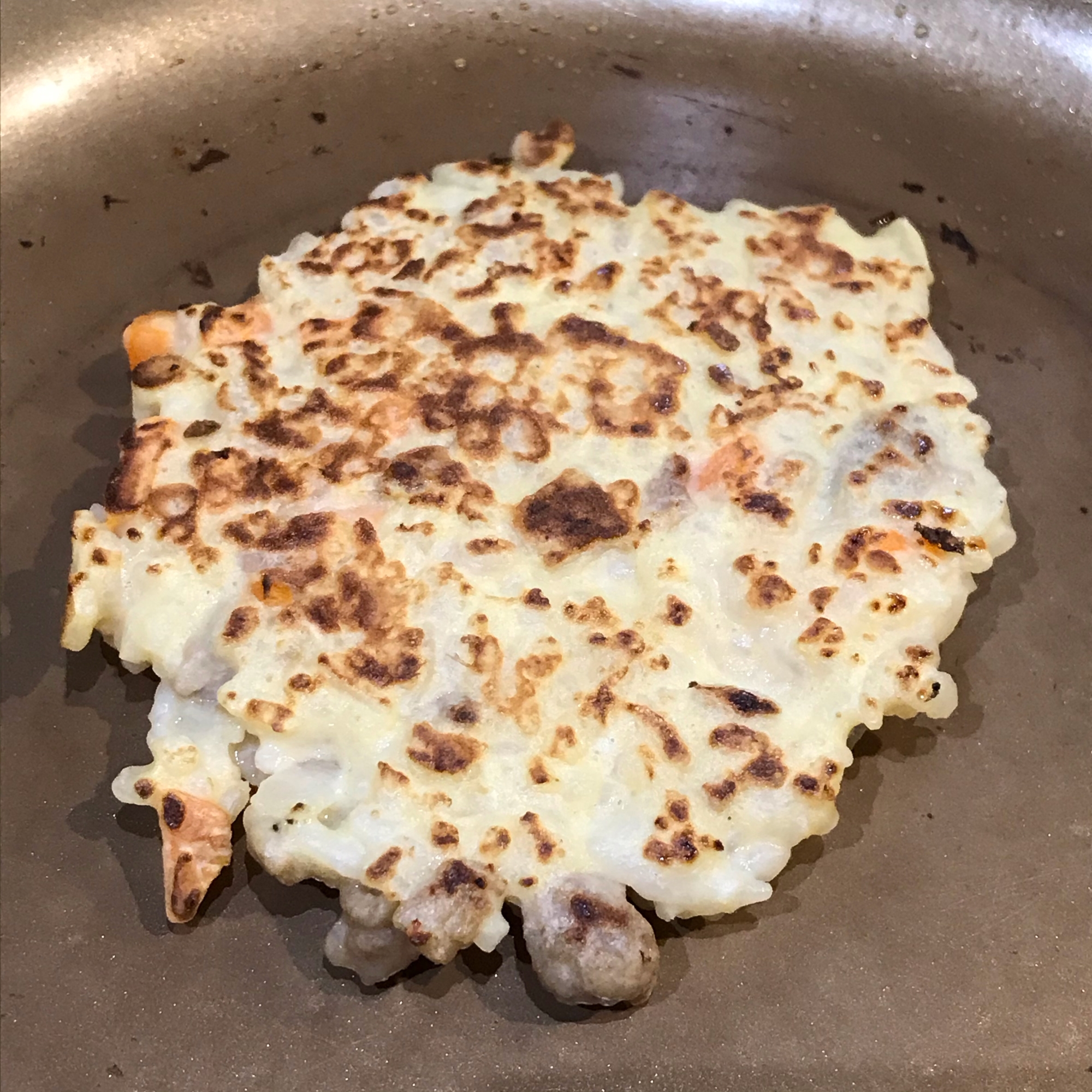 手づかみ食べに！焼きTKG