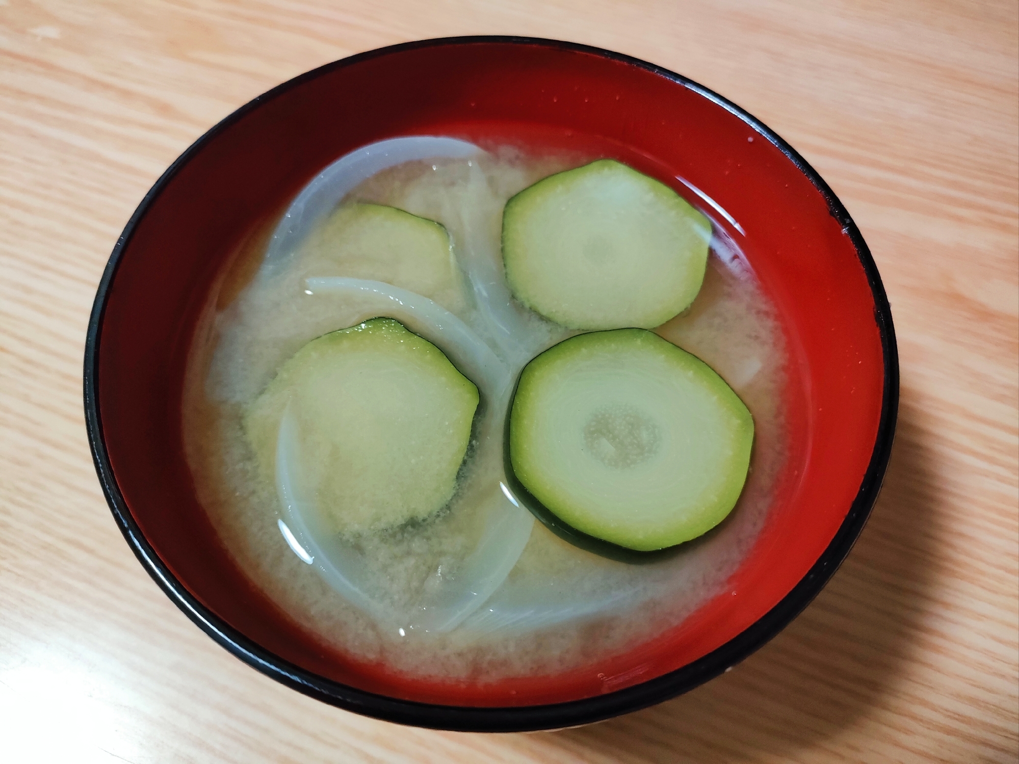 玉ねぎの味噌汁