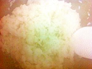圧力鍋で炊く白米