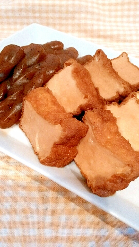 厚揚げとこんにゃくの煮物☆