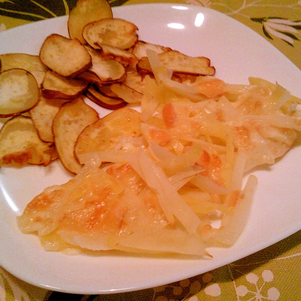 じゃがいもとさつまいものラクレットのせ焼き レシピ 作り方 By Yushiyutot 楽天レシピ じゃがいもとさつまいものラクレットのせ焼き レシピ 作り方 By Yushiyutot 楽天レシピ