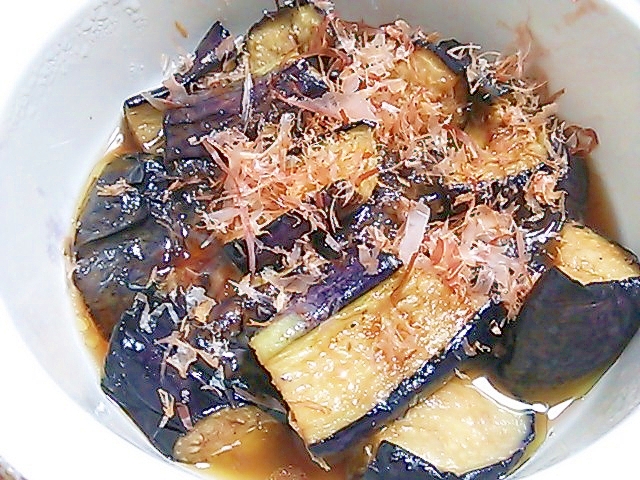 揚げなすのおひたし めんつゆで簡単 レシピ 作り方 By Rika Shou 楽天レシピ