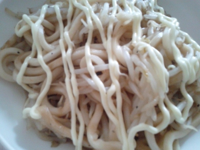 シンプル！もやし焼きうどん