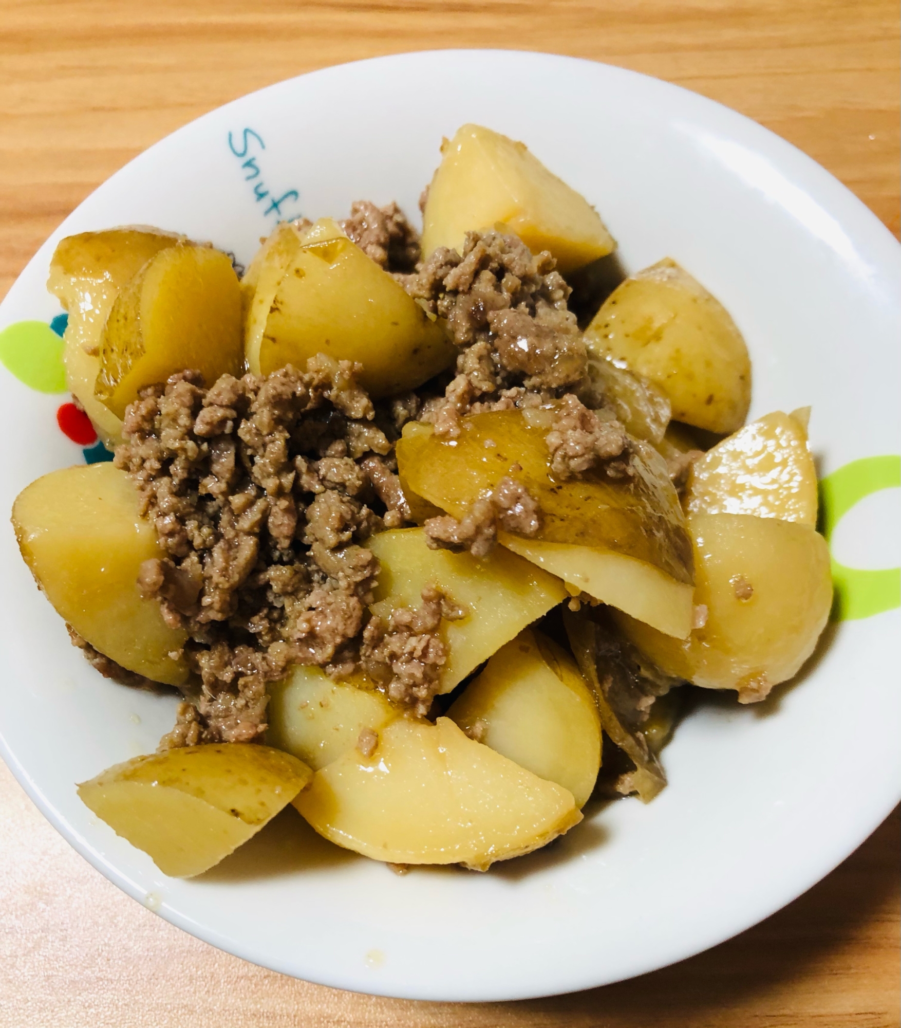 じゃがいものそぼろ煮