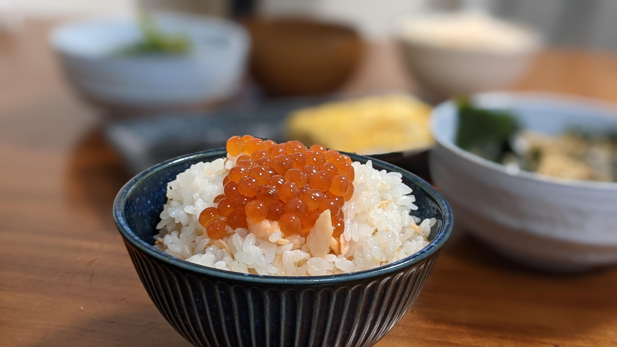 鮭といくらの親子ごはん