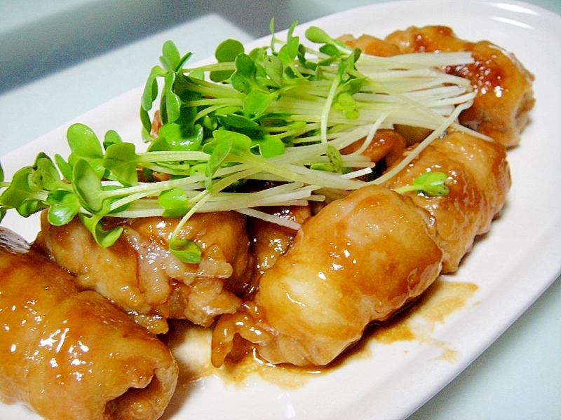 簡単!ネギの豚肉巻♪