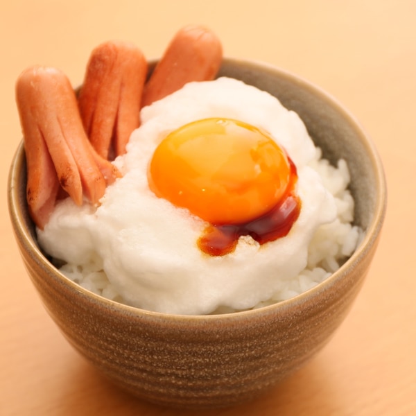 ふわふわメレンゲ卵かけご飯tkgウインナー添え レシピ 作り方 By Doragon24b 楽天レシピ ふわふわメレンゲ卵かけご飯tkgウインナー添え レシピ 作り方 By Doragon24b 楽天レシピ