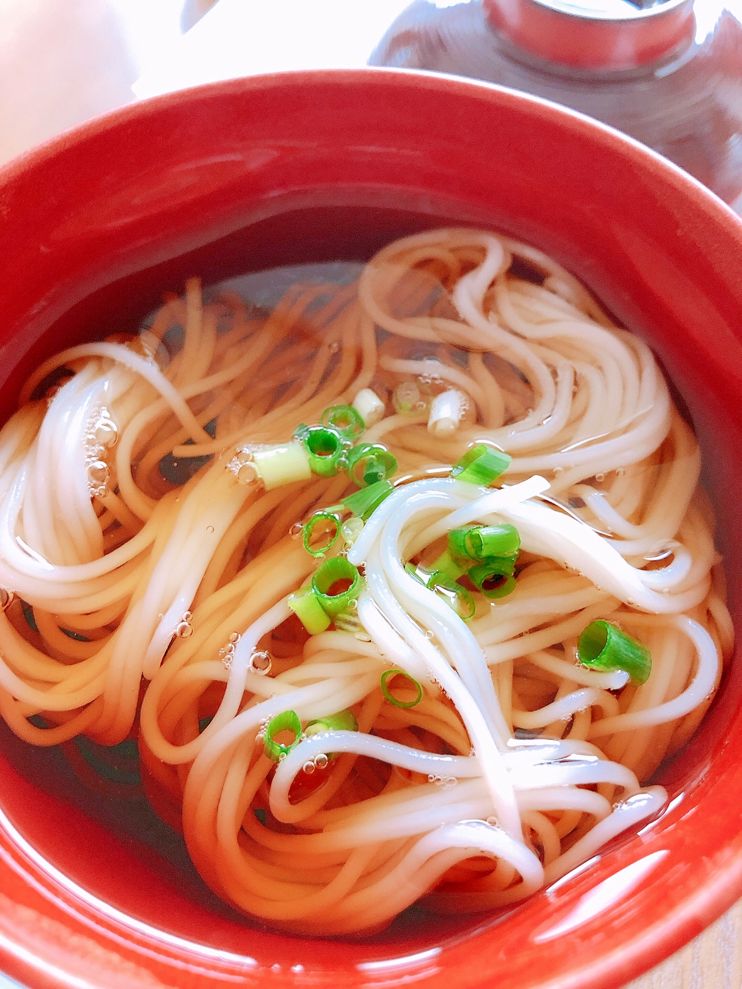 シンプルすぎるね。だしバッチリの素そうめん★