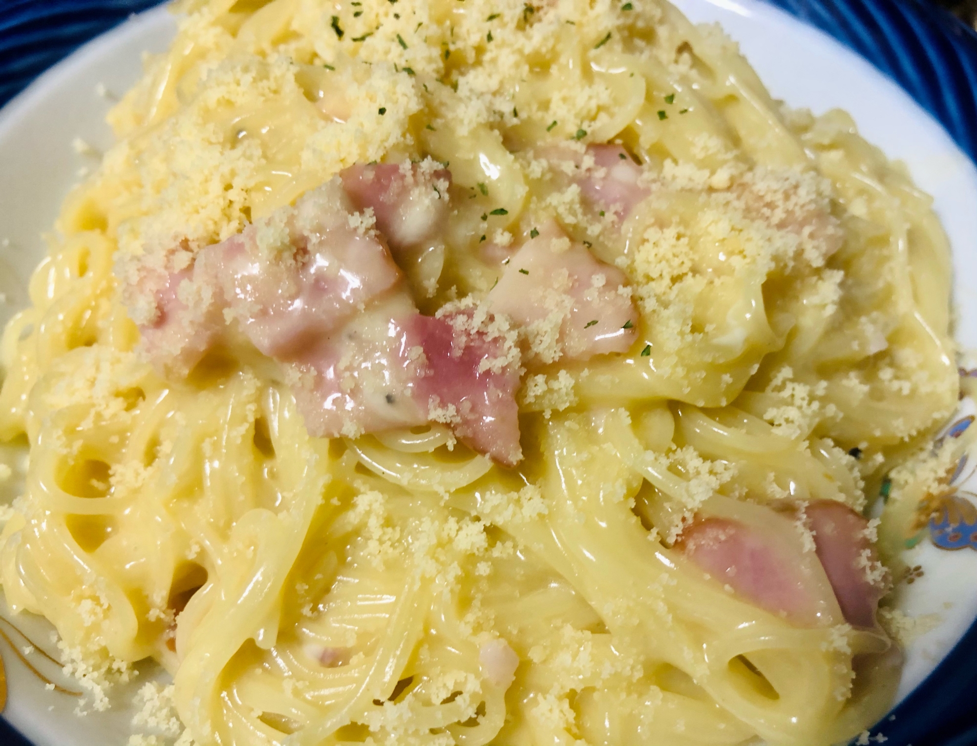 そうめん使用 まろやかカルボナーラ風 レシピ 作り方 By りんりんりん 楽天レシピ そうめん使用 まろやかカルボナーラ風 レシピ 作り方 By りんりんりん 楽天レシピ