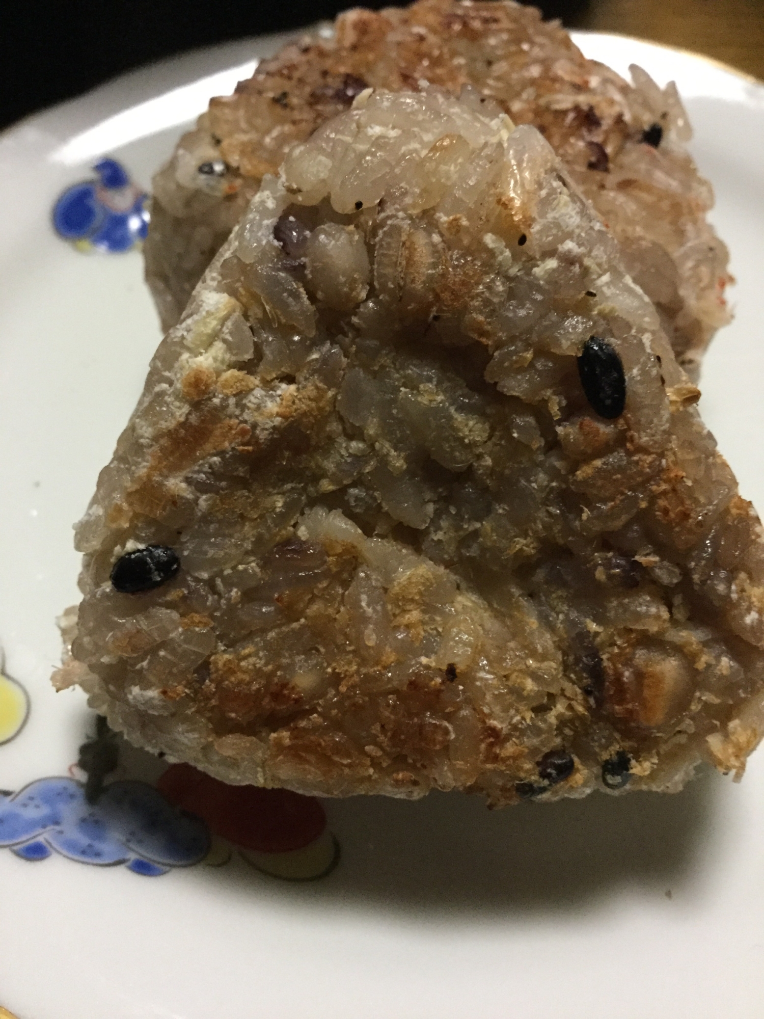 おからで焼きおにぎり