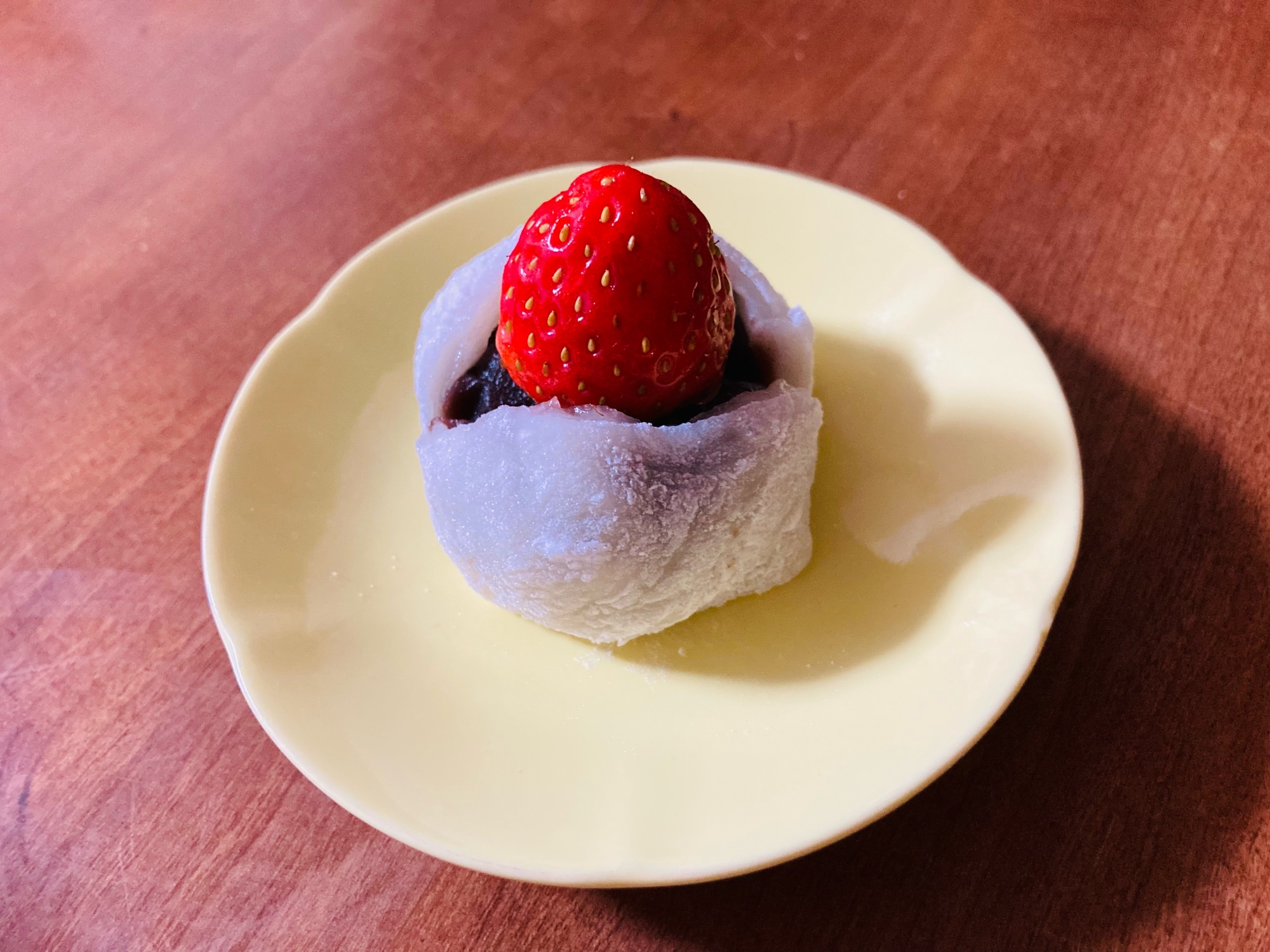 レンジで簡単♪いちご大福