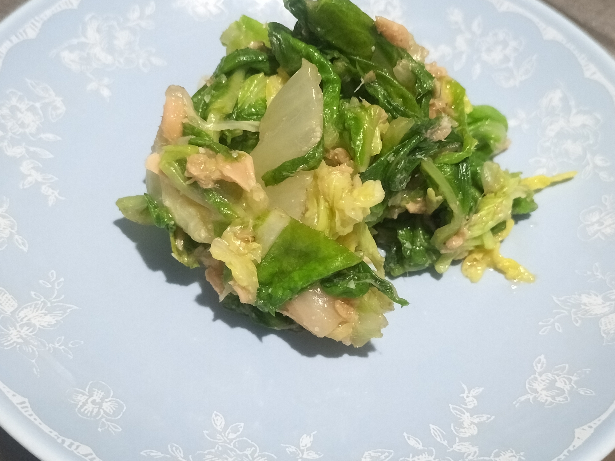 レンジで簡単作り置き♪白菜のツナ和え
