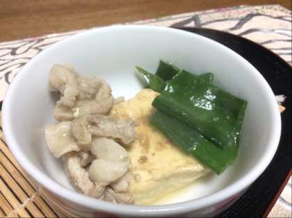 豚コマの肉豆腐