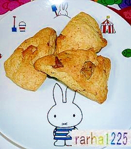 簡単!スタバ風チョコチャンクスコーン