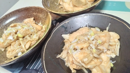 鶏むね柔らか♡舞茸香る♡鶏むね肉と舞茸の旨炒め