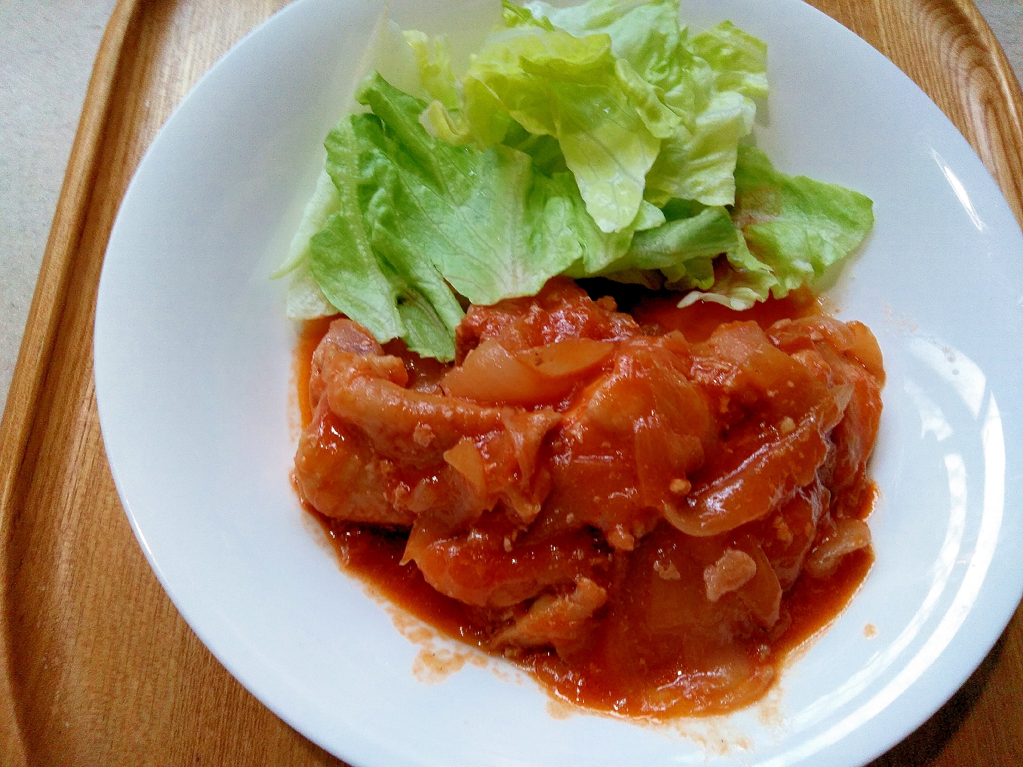 がっつりチキンのチャプ煮