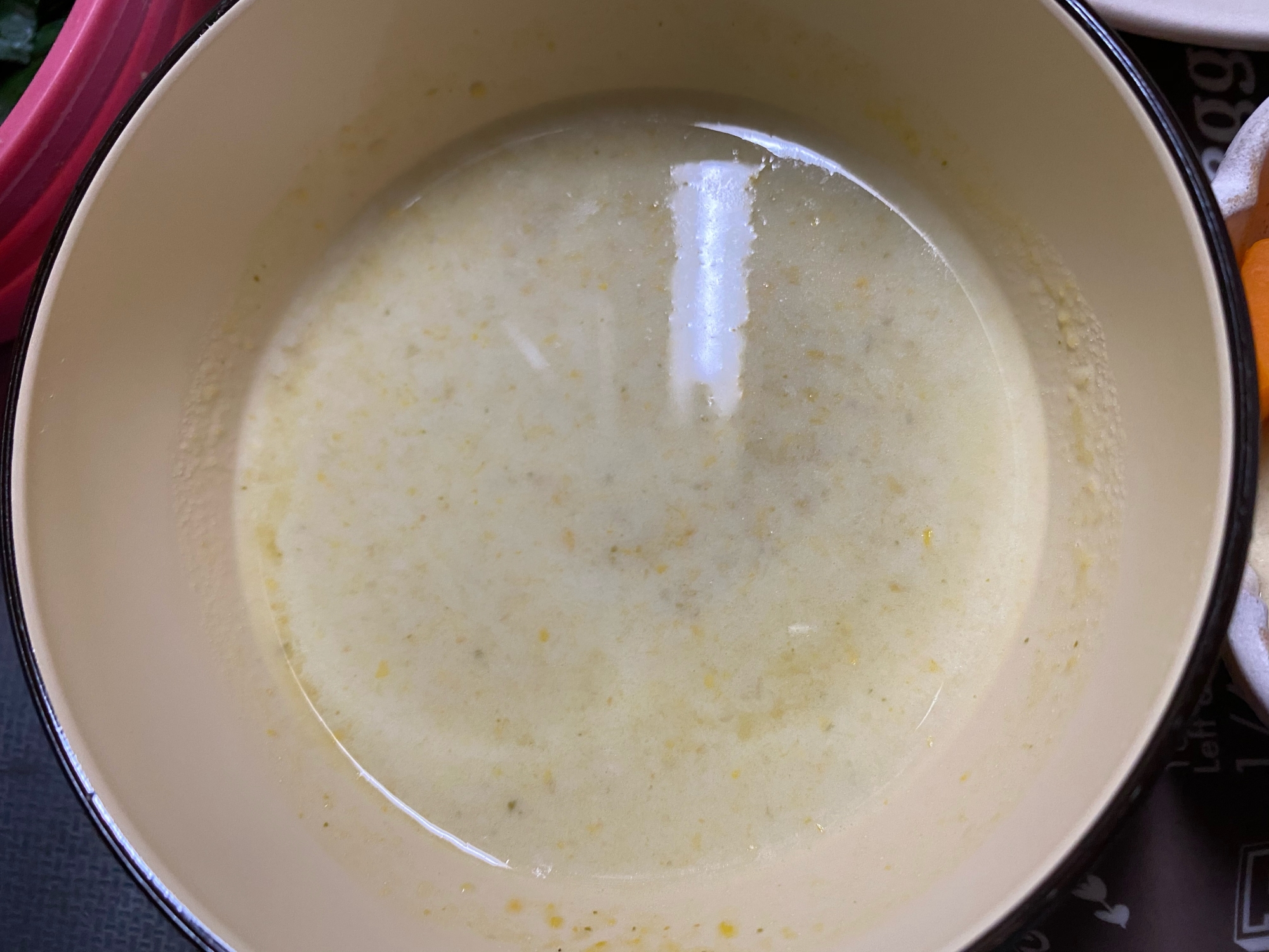 幼児食　コーンスープ