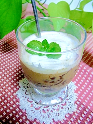 麦芽コーヒーinチョコレートクラッシュゼリー