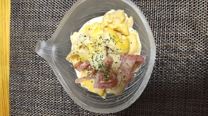 レンジでかんたん♪【トマトたまごサラダ】