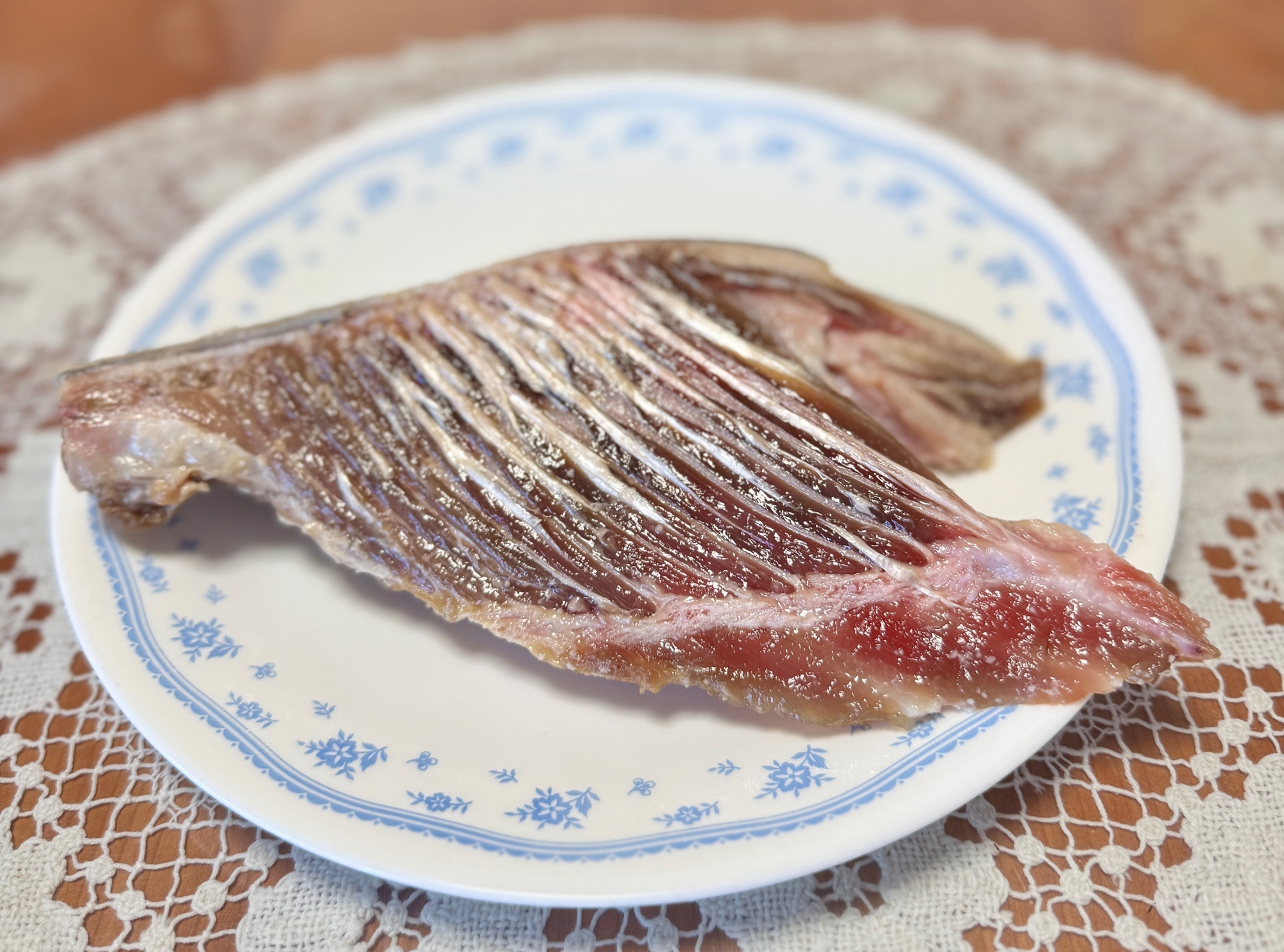 マグロのハーモニカの下ごしらえなら☆塩麹漬け