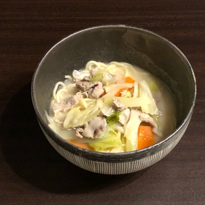 お家でおいしい「ちゃんぽん麺」