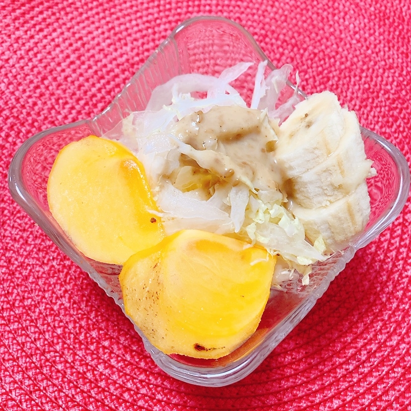 柿キャベツサラダ