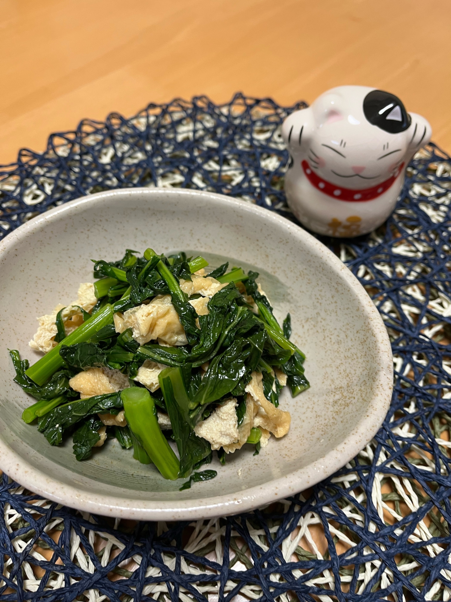 春のおかず♬茎たち菜の炒め物