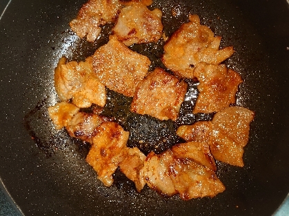 お弁当に！豚肉の味噌焼き