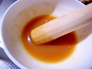 刺身こんにゃくにピッタリ　自家製酢味噌