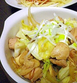 味付けは郡上まかせ 鶏ちゃんのどっさり白野菜ぜめ レシピ・作り方 by