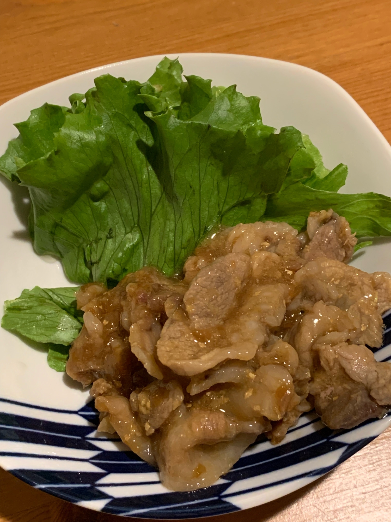 電子レンジで！豚こまのしょうが甘辛煮